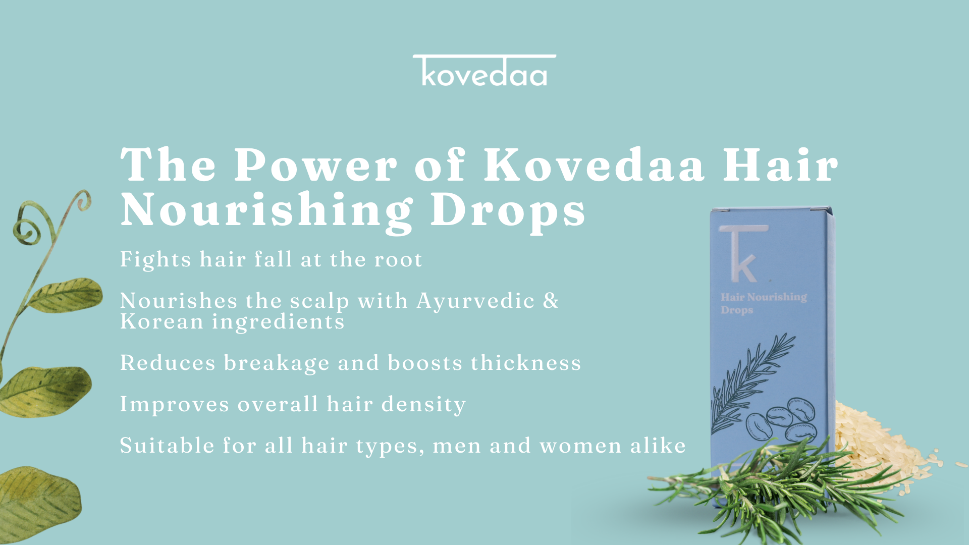 Best Product to Stronger, Thicker Hair: The Power of Kovedaa Hair Nourishing Drops