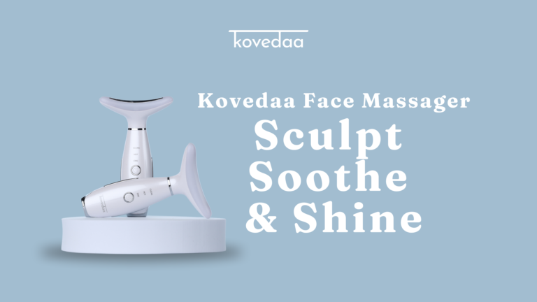 Kovedaa Face Massager: Sculpt, Soothe & Shine